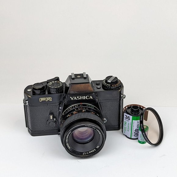Yashica Other - Yashica FR Vintage Film Camera with Lens, Battery and 35mm Film